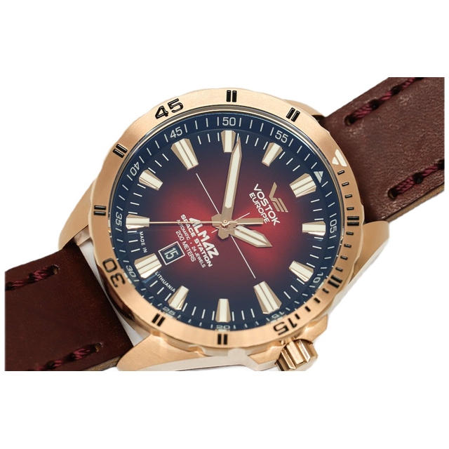 ZEGAREK VOSTOK EUROPE ALMAZ SPACE STATION AUTOMATIC