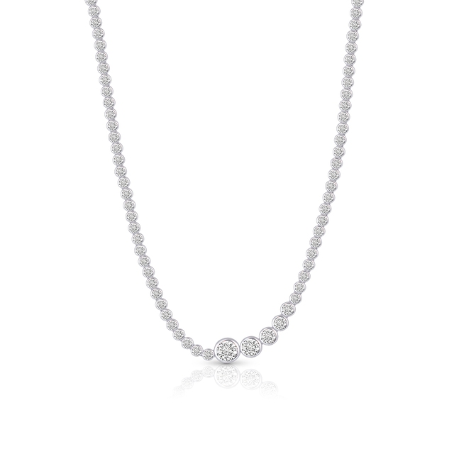 Naszyjnik mosiężny Mgnienie