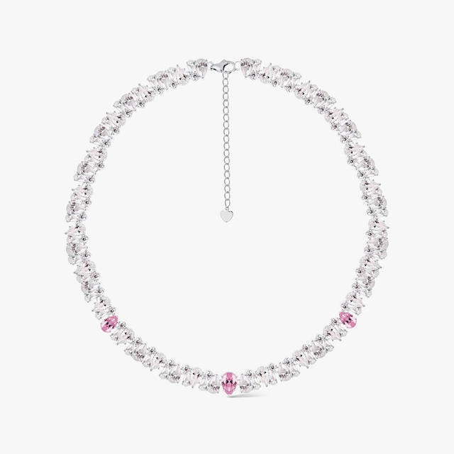 Naszyjnik srebrny z cyrkoniami Ceremonials