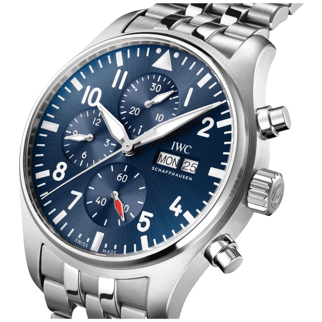 ZEGAREK IWC SCHAFFHAUSEN PILOT'S AUTOMATIC CHRONOGRAPH
