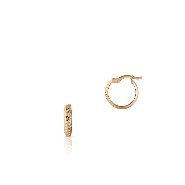 Kolczyki złote koła