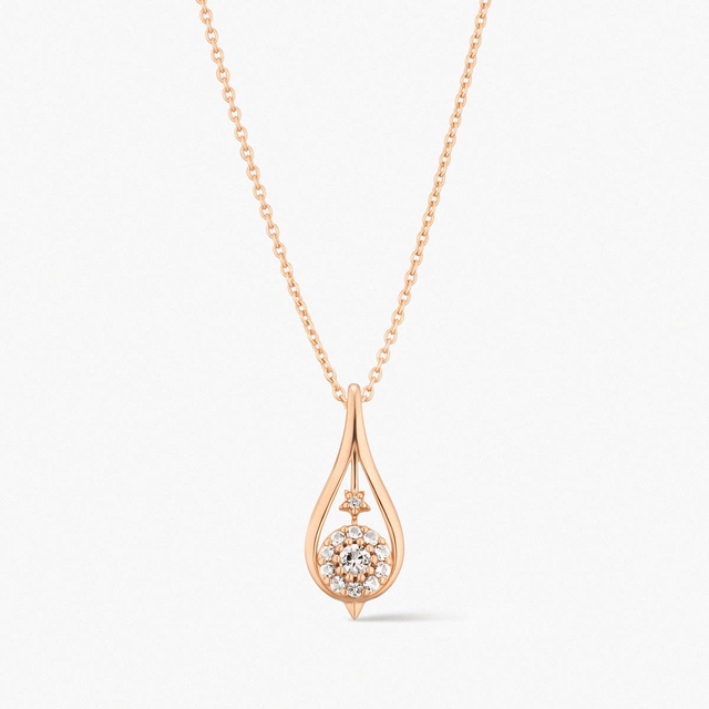 Wisiorek złoty Follow