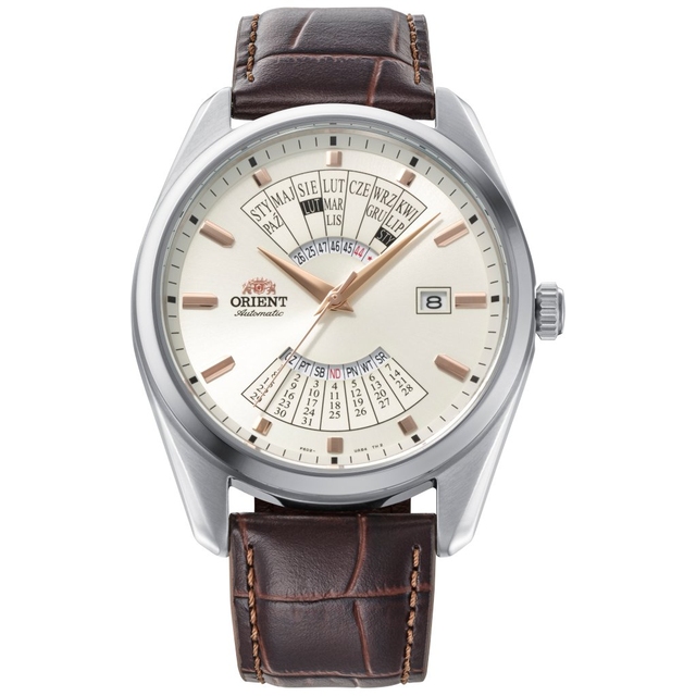 ZEGAREK ORIENT CONTEMPORARY MULTI-YEAR CALENDAR POLAND AUTOMATIC