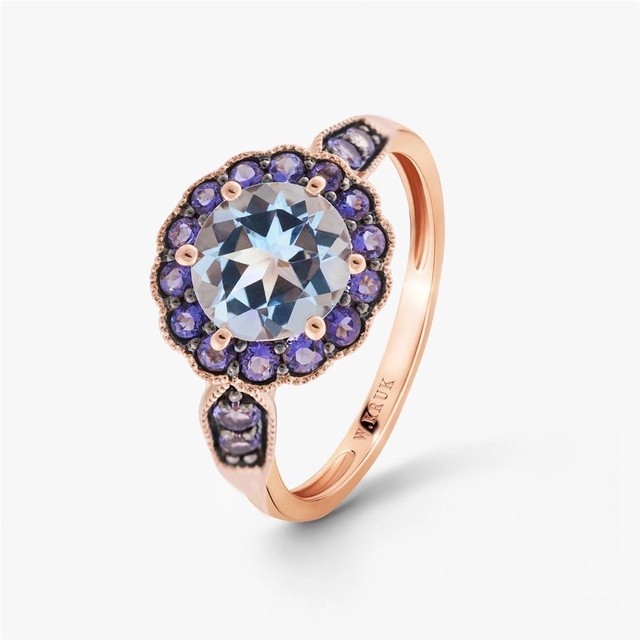 Pierścionek złoty Szekspirowska