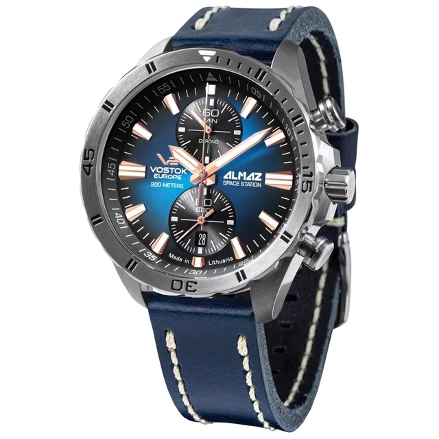 ZEGAREK VOSTOK EUROPE ALMAZ SPACE STATION CHRONO