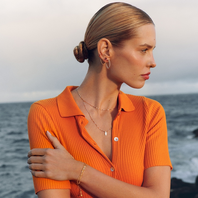 Kolczyki złote koła