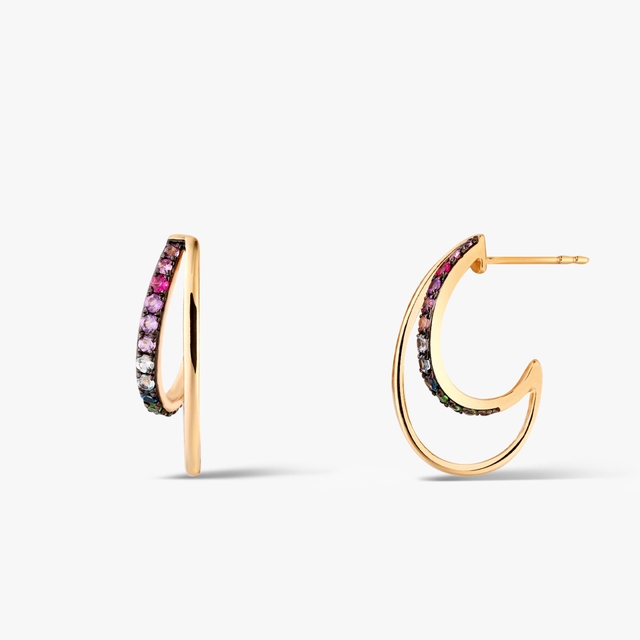 Kolczyki złote Preludium Paradise Birds