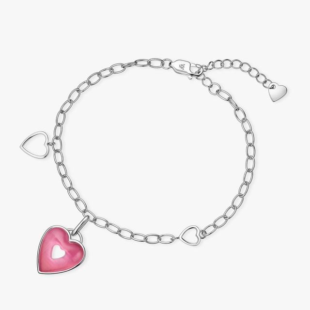 Bransoleta srebrna Czułość