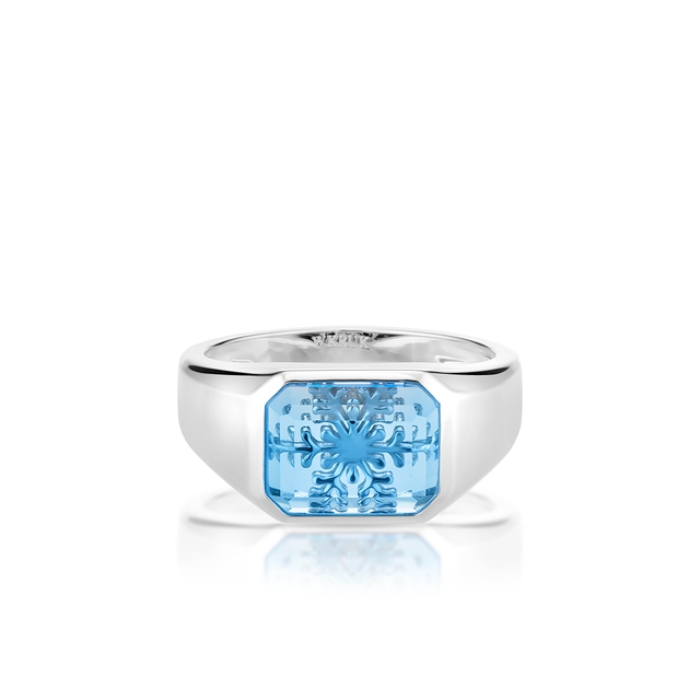 Pierścionek srebrny Baśniowa