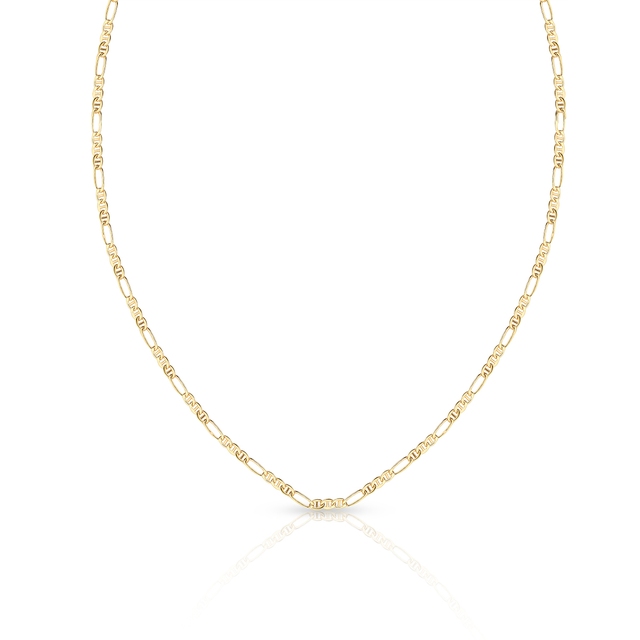 Łańcuszek złoty fantazyjny