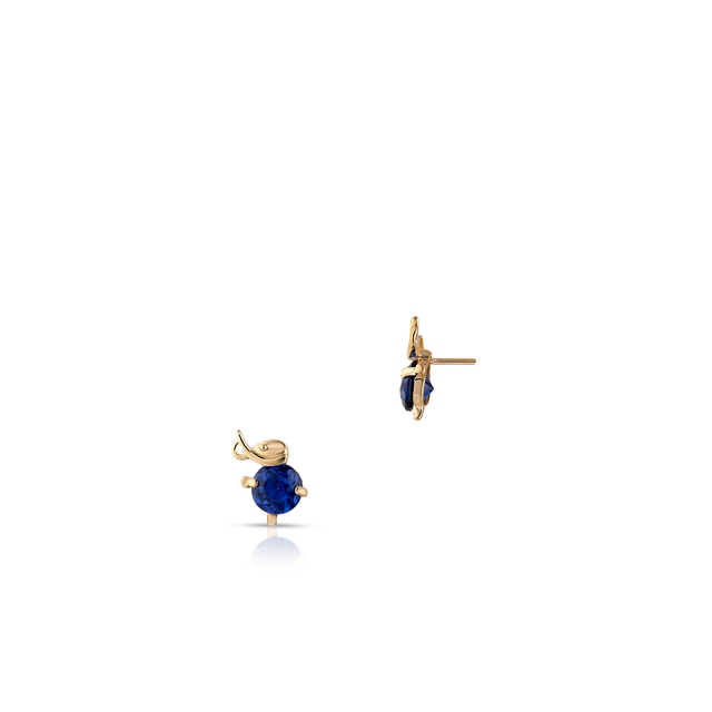 Kolczyki złote słonie