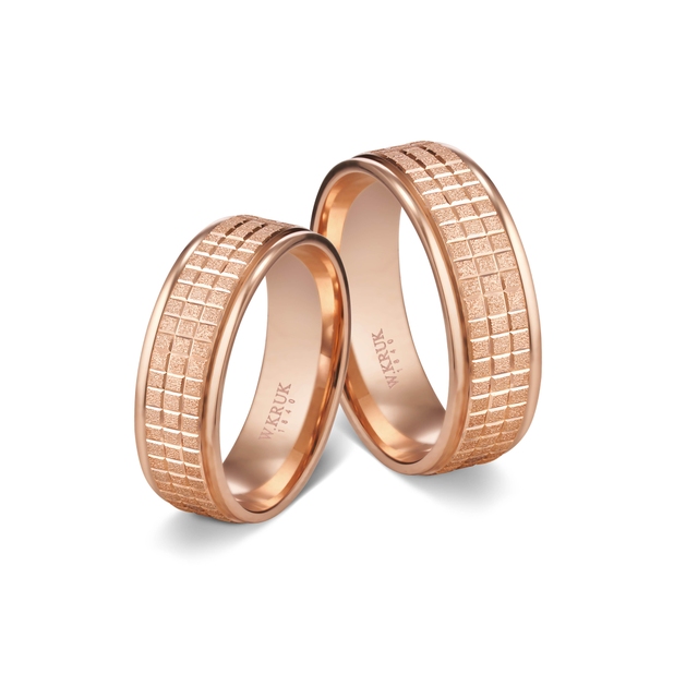 Obrączka złota MAGNETICA