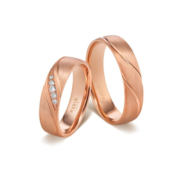 Obrączka złota BOLLETA męska