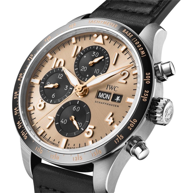 ZEGAREK IWC SCHAFFHAUSEN PILOT'S CHRONOGRAPH 41 YEAR OF THE GOAT