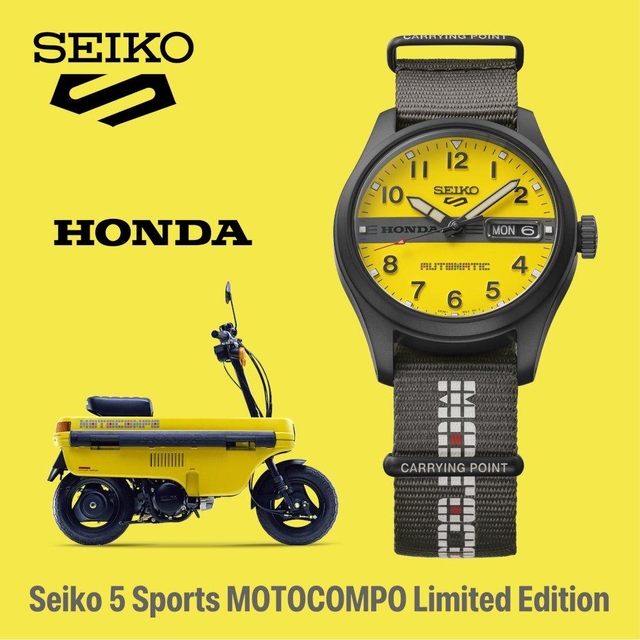 ZEGAREK SEIKO 5 SPORTS FIELD AUTOMATIC MOTOCOMBO LIMITED EDITION