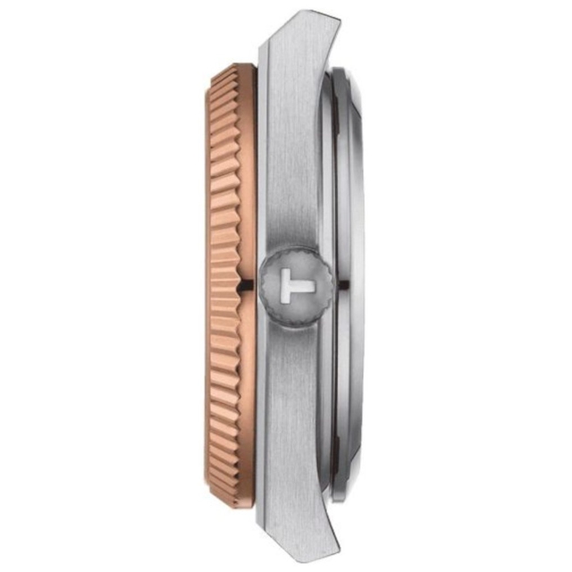 TISSOT PRX 35mm Powermatic 80 Steel & 18K Gold Bezel