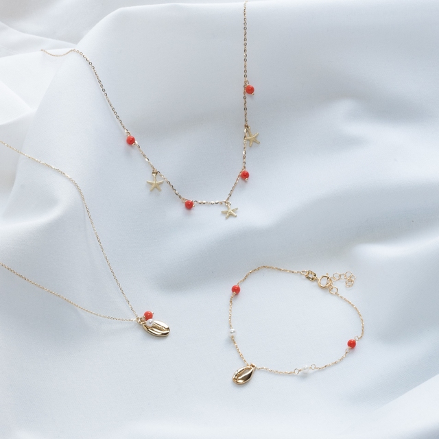 Naszyjnik złoty Santorini