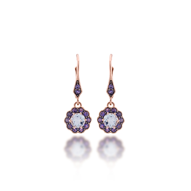 Kolczyki złote Szekspirowska