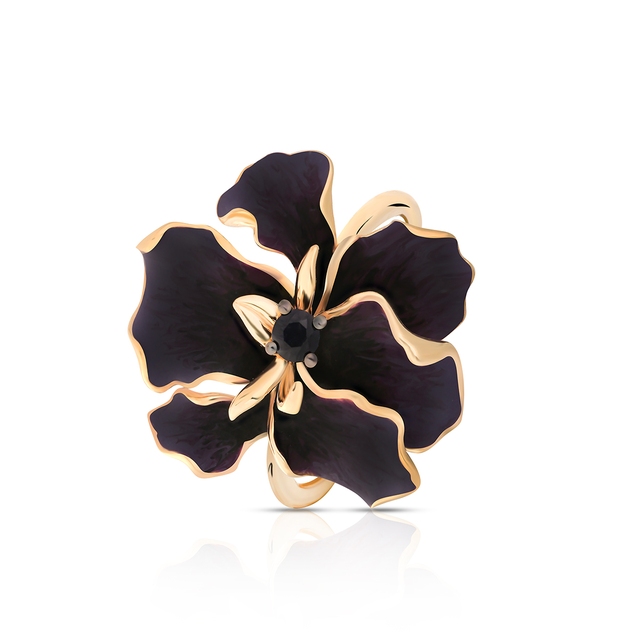 Pierścionek złoty Kwiaty Nocy