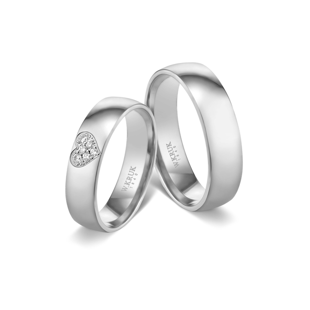 Obrączka złota LOVE męska