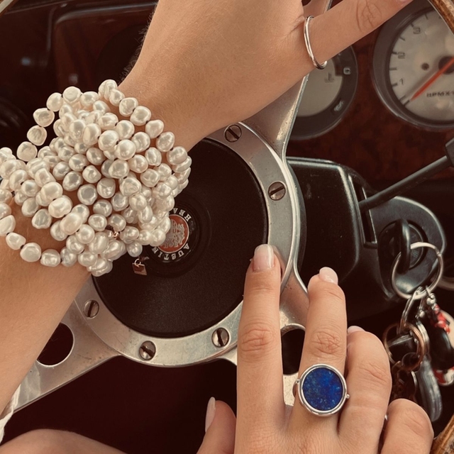 Pierścionek złoty Ginette NY