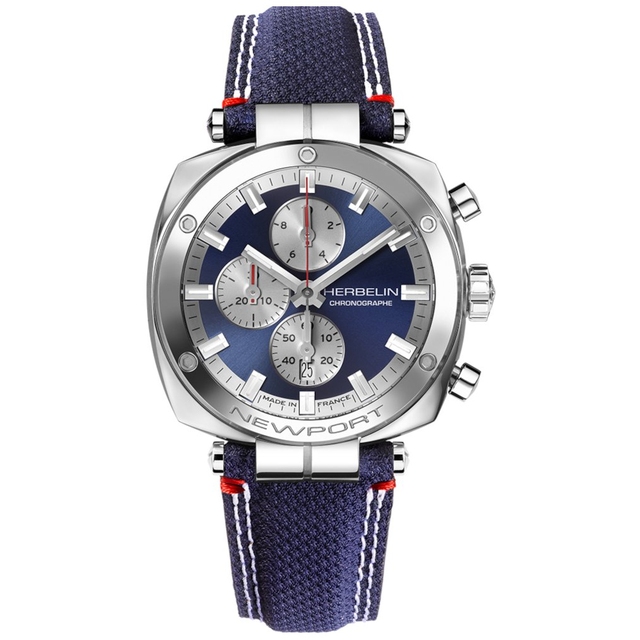 ZEGAREK HERBELIN NEWPORT HERITAGE ORIGINALS CHRONOGRAPH