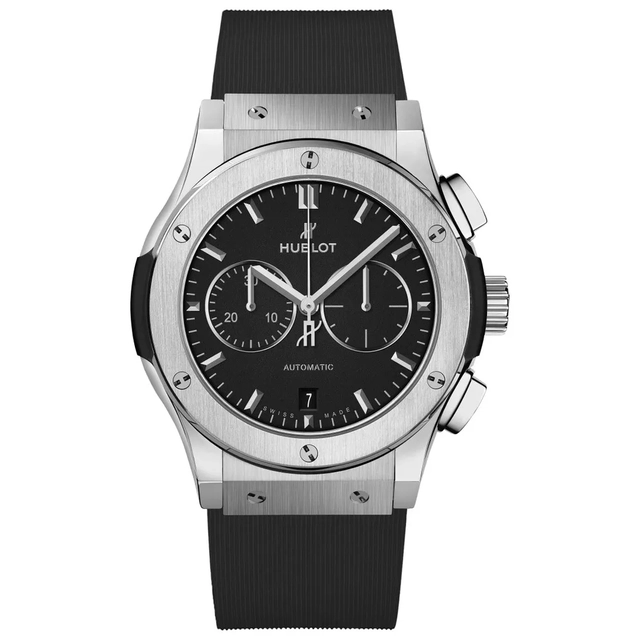 ZEGAREK HUBLOT CLASSIC FUSION CHRONOGRAPH TITANIUM