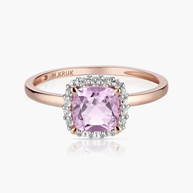 Pierścionek złoty Maria Antonina