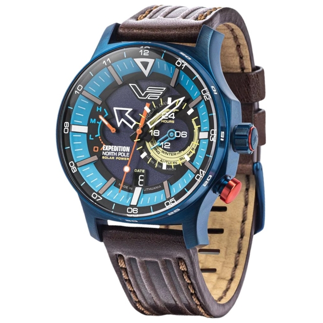 ZEGAREK VOSTOK EUROPE EXPEDITION NORTH POLE 1 POLAR ICE SOLAR