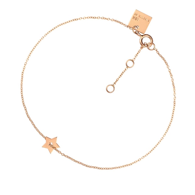 Bransoleta złota Ginette NY