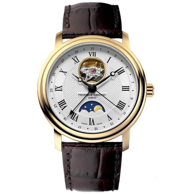 ZEGAREK FREDERIQUE CONSTANT CLASSICS HEART BEAT MOONPHASE DATE