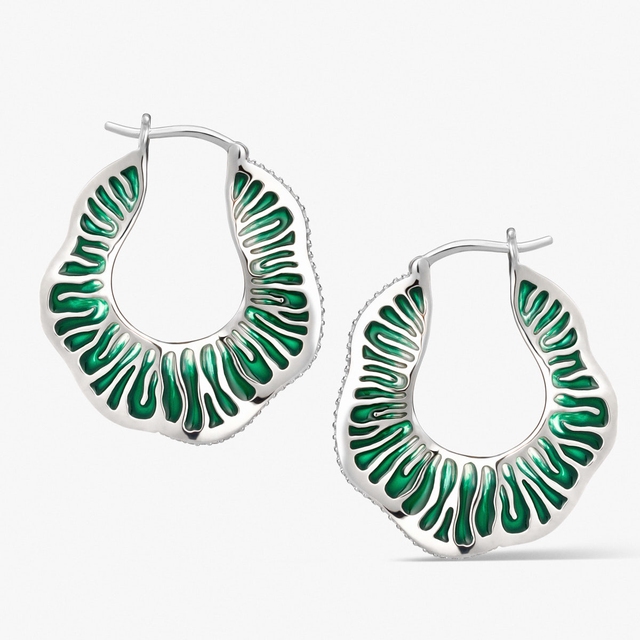 Kolczyki srebrne Imaginarium