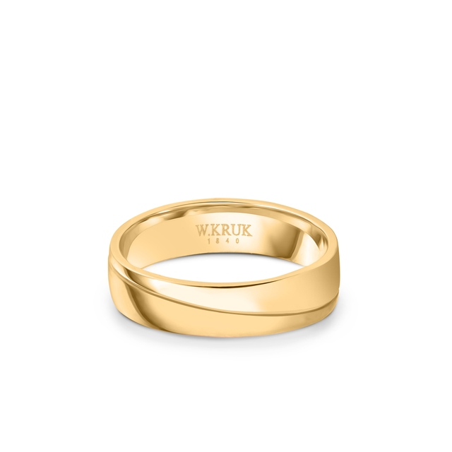 Obrączka złota GRAZIA męska
