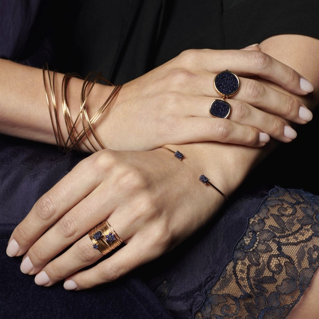 Pierścionek złoty Ginette NY