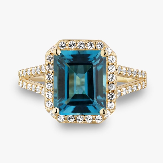 Pierścionek złoty Diva