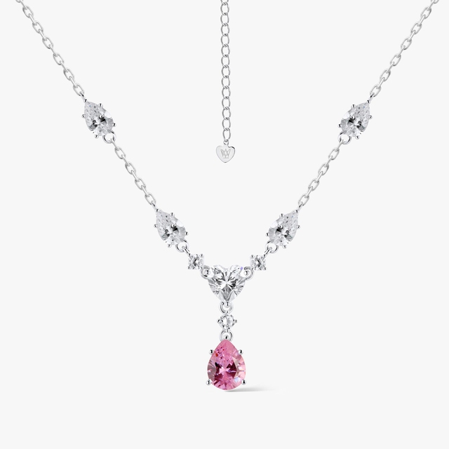 Naszyjnik srebrny z cyrkoniami Ceremonials