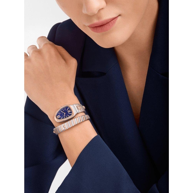 ZEGAREK BVLGARI SERPENTI TUBOGAS GOLD & STEEL SPECIAL EDITION