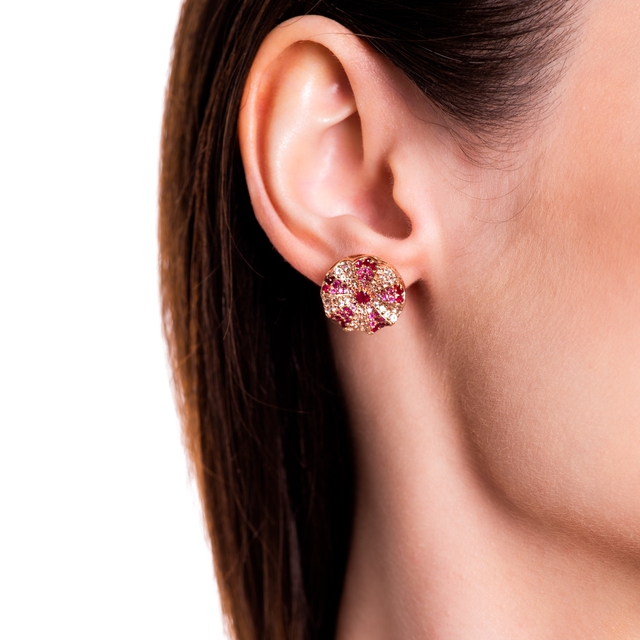 Kolczyki złote Lunapark