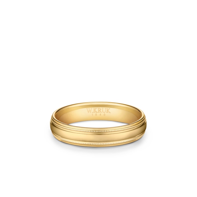 Obrączka złota SEMPRE