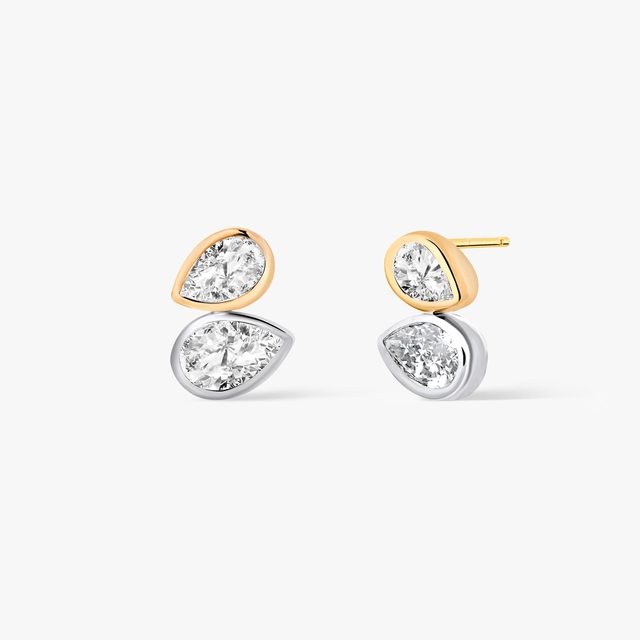 Kolczyki złote Nuova