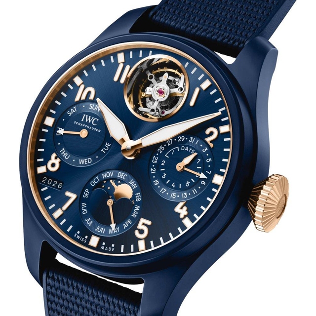 ZEGAREK IWC SCHAFFHAUSEN BIG PILOT'S PERPETUAL CALENDAR TOURBILLON LE PETIT PRINCE