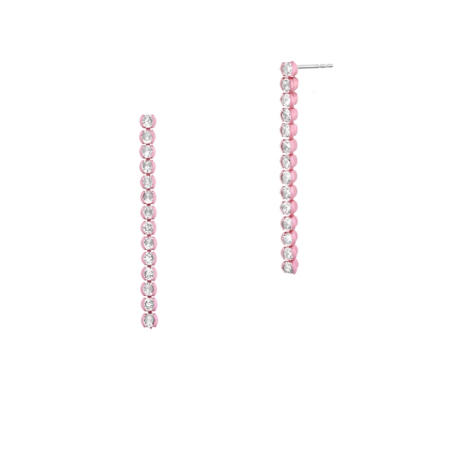 Kolczyki Pink Glow Princess Club