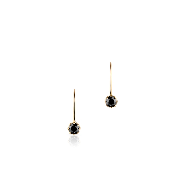 Kolczyki złote Tajemniczy