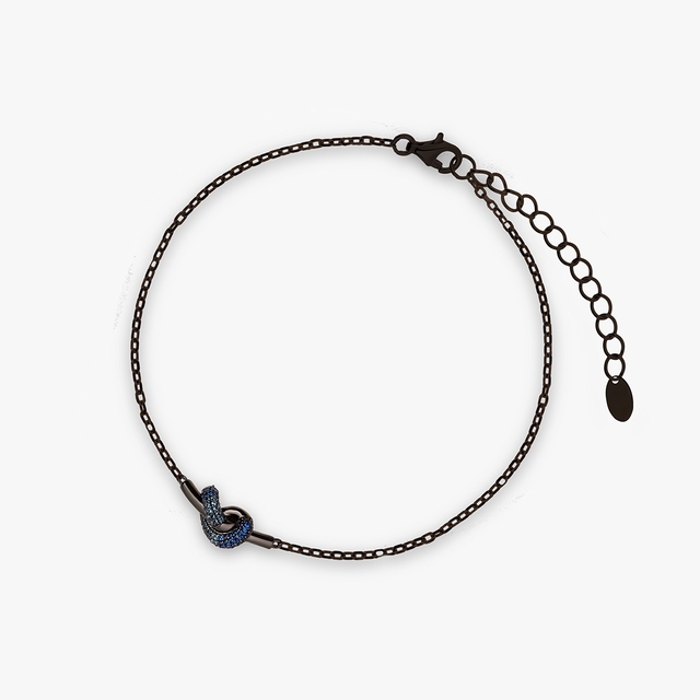 Bransoleta srebrna Meteory