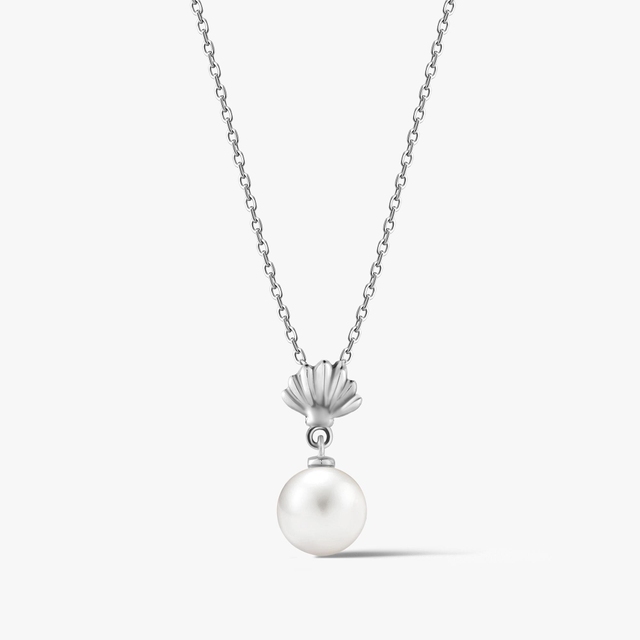 Wisiorek srebrny z perłą