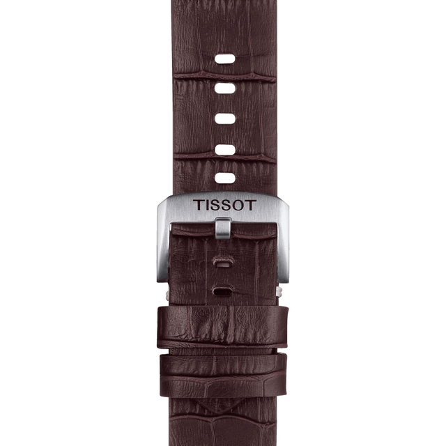 Tissot brązowy pasek skórzany 22 mm
