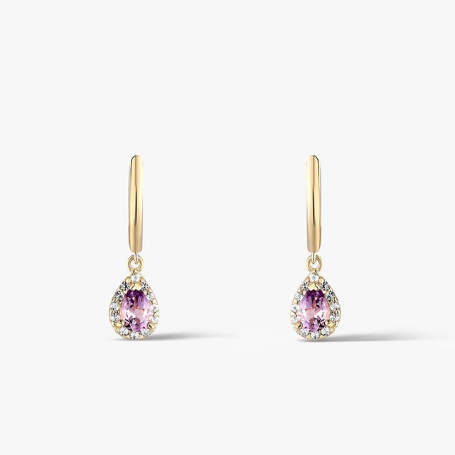 Kolczyki złote Maria Antonina