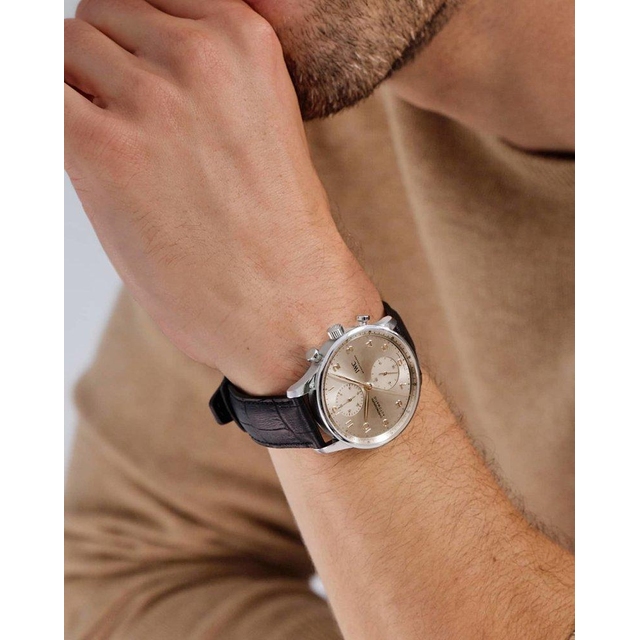 ZEGAREK IWC SCHAFFHAUSEN PORTUGIESER AUTOMATIC CHRONOGRAPH