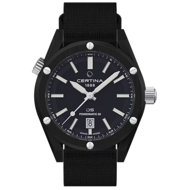 ZEGAREK CERTINA DS+ Kit Black Edition