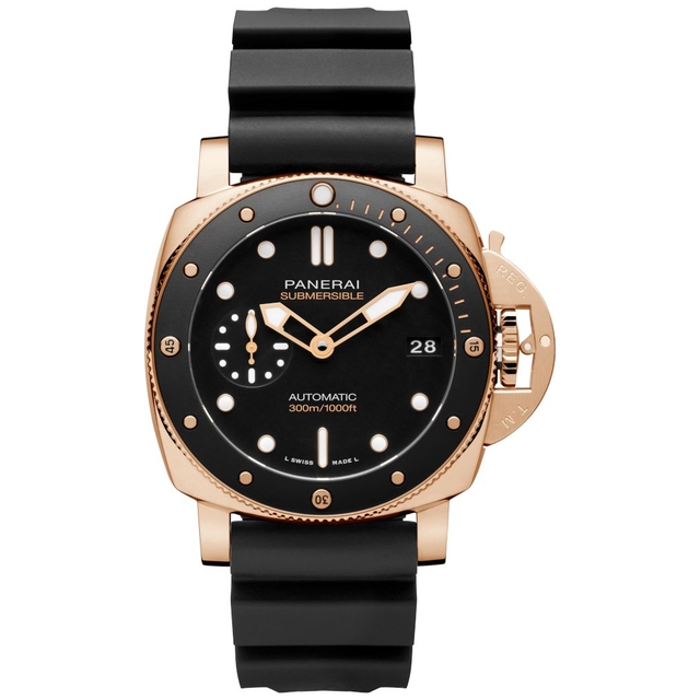 ZEGAREK PANERAI SUBMERSIBLE GOLDTECH™
